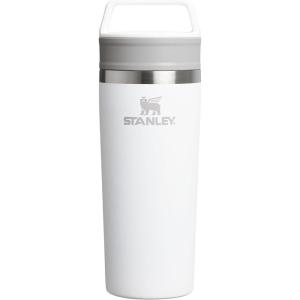 STANLEY Cafe To Go Travel Mug 16 oz | Leakproof Two-Part Drink Through Lid | Tumbler Cup for Coffee, Tea and Drinks | Insulated Stainless Steel Coffee Mug | BPA-Free | Daffodil(Frost)
