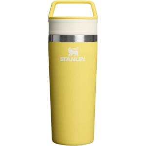 STANLEY Cafe To Go Travel Mug 16 oz | Leakproof Two-Part Drink Through Lid | Tumbler Cup for Coffee, Tea and Drinks | Insulated Stainless Steel Coffee Mug | BPA-Free | Daffodil(Daffodil)