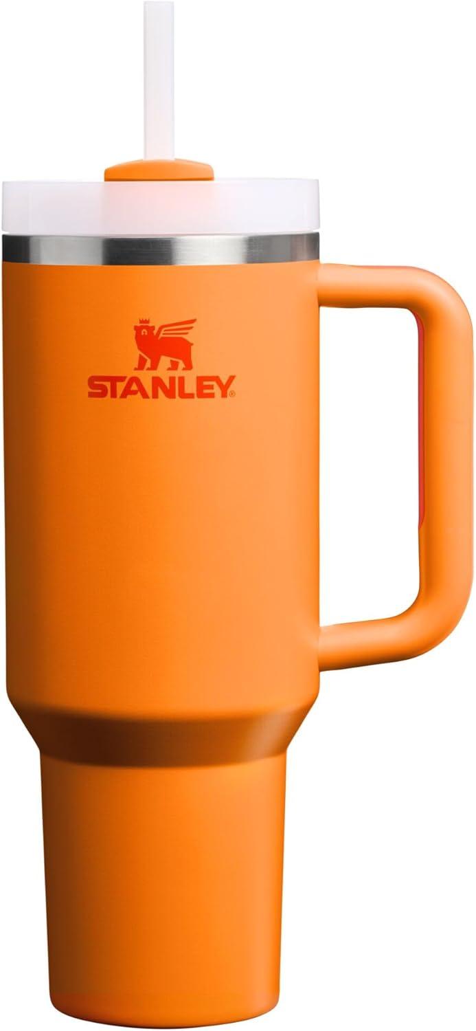 imageSTANLEY Quencher H20 FlowState Stainless SteelGoldenrod Coral