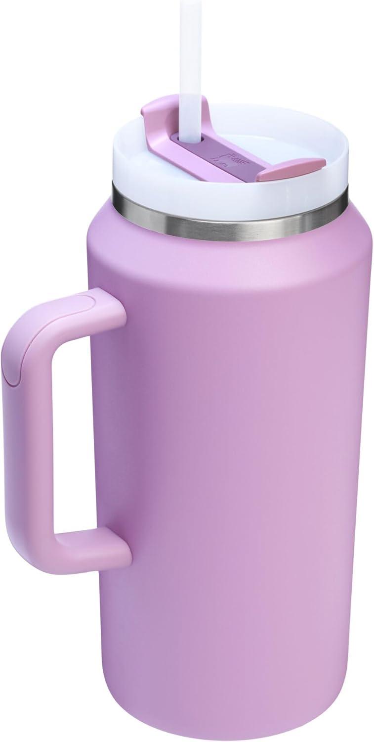 imageSTANLEY Quencher H20 Tumbler with Handle and Straw 30 oz Flowstate 3Position Lid Cup Holder Compatible for Travel Insulated Stainless Steel Cup BPAFree Soft OrchidLilac