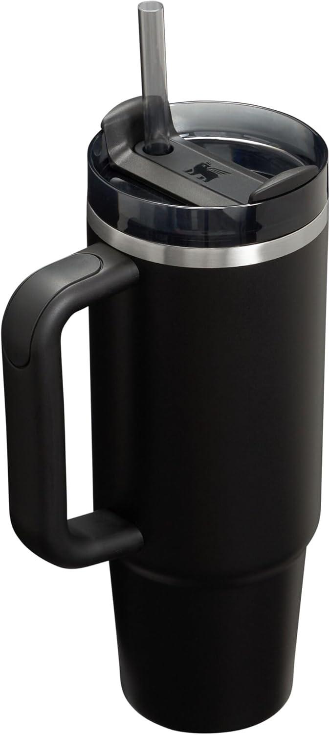 imageSTANLEY Quencher H20 Tumbler with Handle and Straw 30 oz Flowstate 3Position Lid Cup Holder Compatible for Travel Insulated Stainless Steel Cup BPAFree Soft OrchidBlack 20