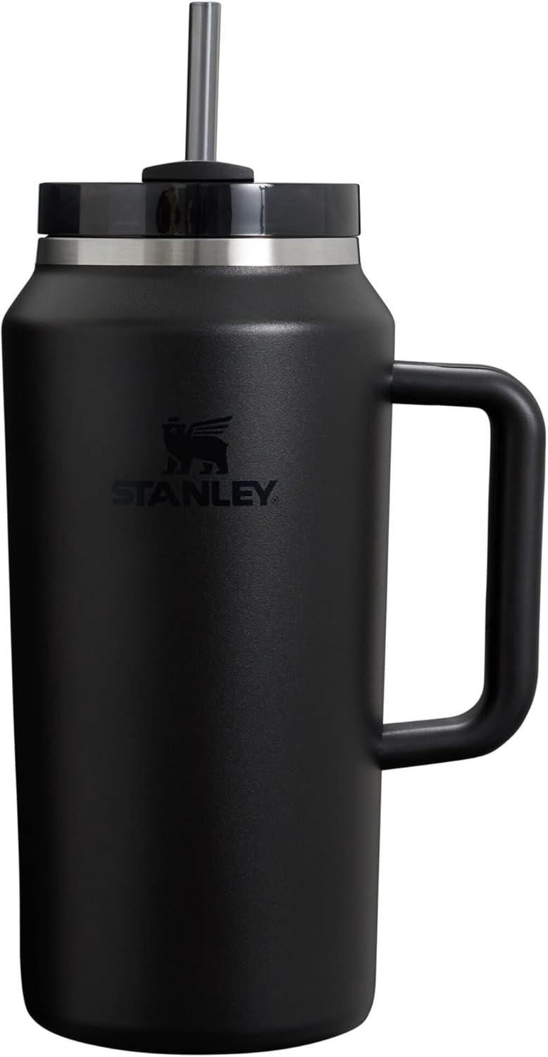 imageSTANLEY Quencher H20 Tumbler with Handle and Straw 30 oz Flowstate 3Position Lid Cup Holder Compatible for Travel Insulated Stainless Steel Cup BPAFree Soft OrchidBlack 20
