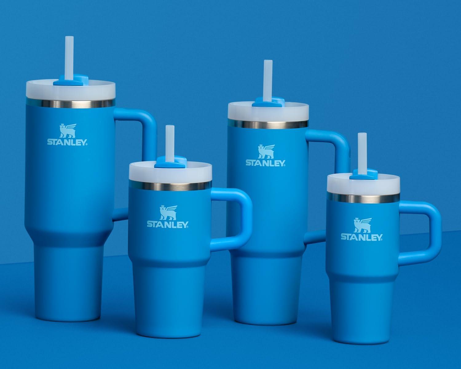 imageSTANLEY The Quencher H20 FlowState Tumbler Box 30 oz 089 L Slate Blue DriftAzure