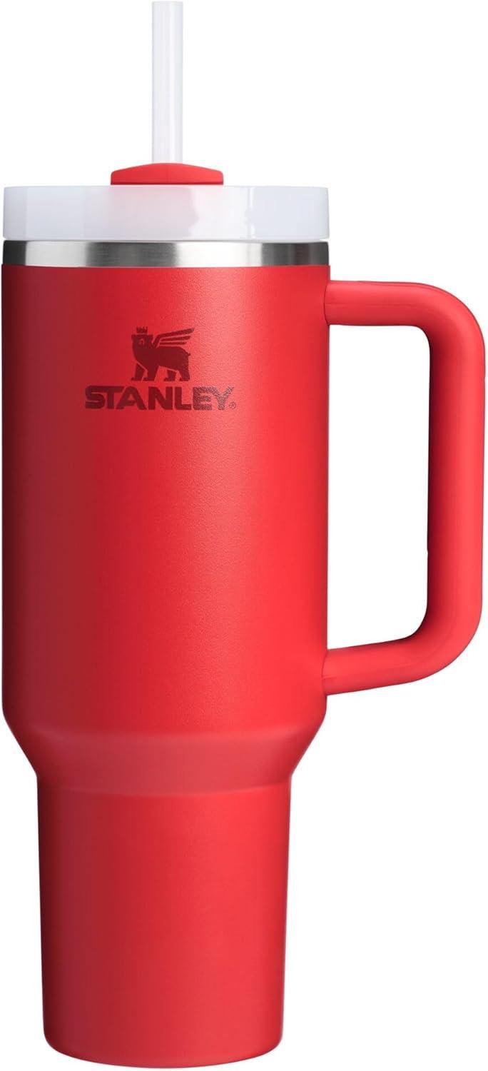 imageSTANLEY The Quencher H20 FlowState Tumbler Box 30 oz 089 L Slate Blue DriftChili Red