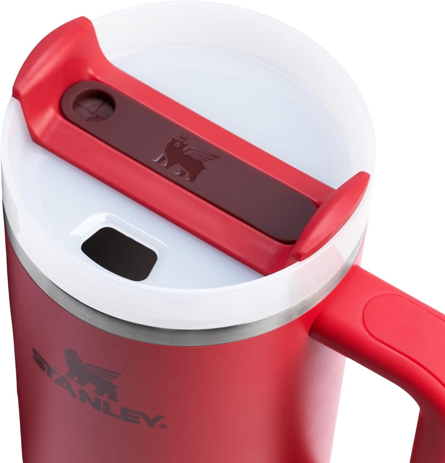 imageSTANLEY The Quencher H20 FlowState Tumbler Box 30 oz 089 L Slate Blue DriftChili Red