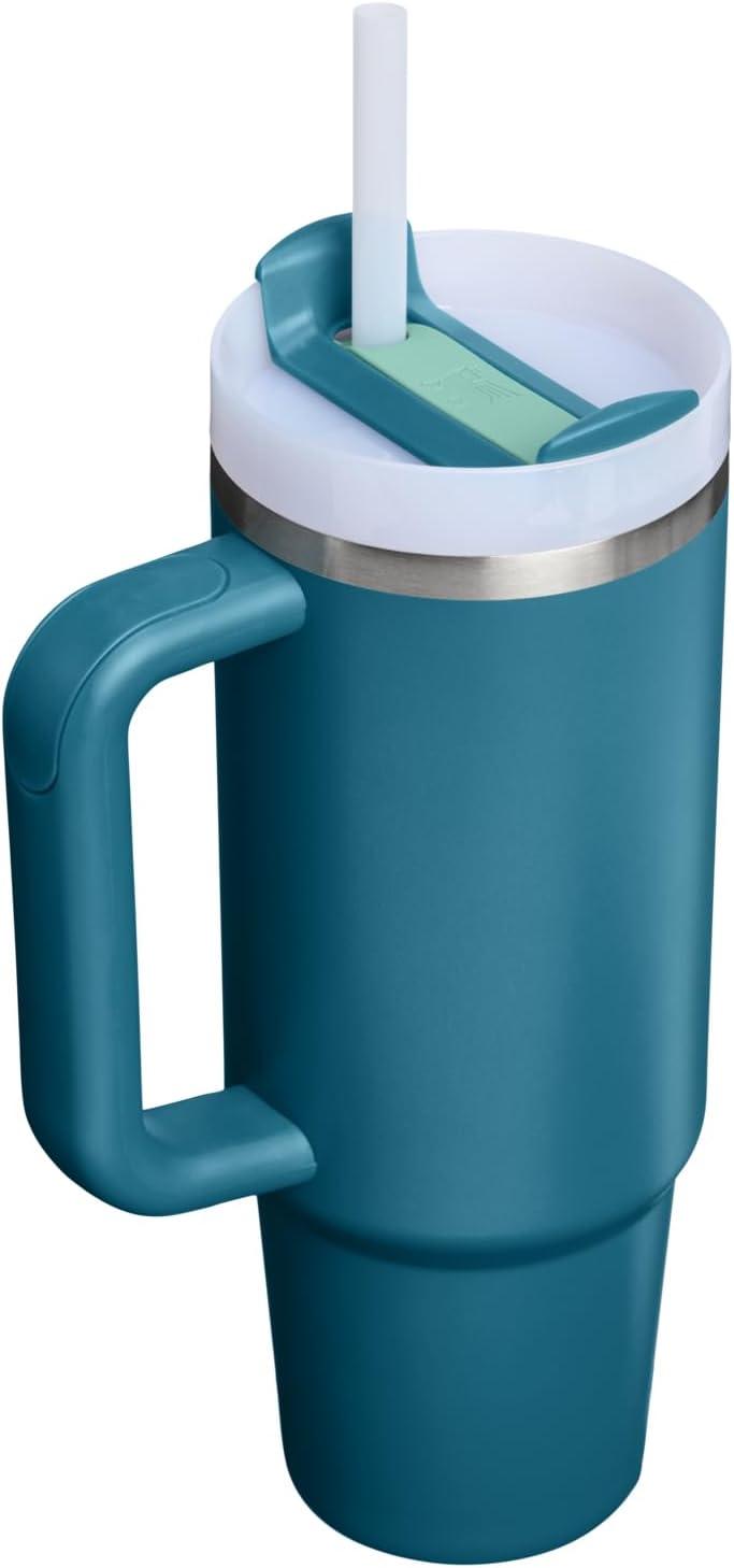 imageSTANLEY The Quencher H20 FlowState Tumbler Box 30 oz 089 L Slate Blue DriftCoastal Teal
