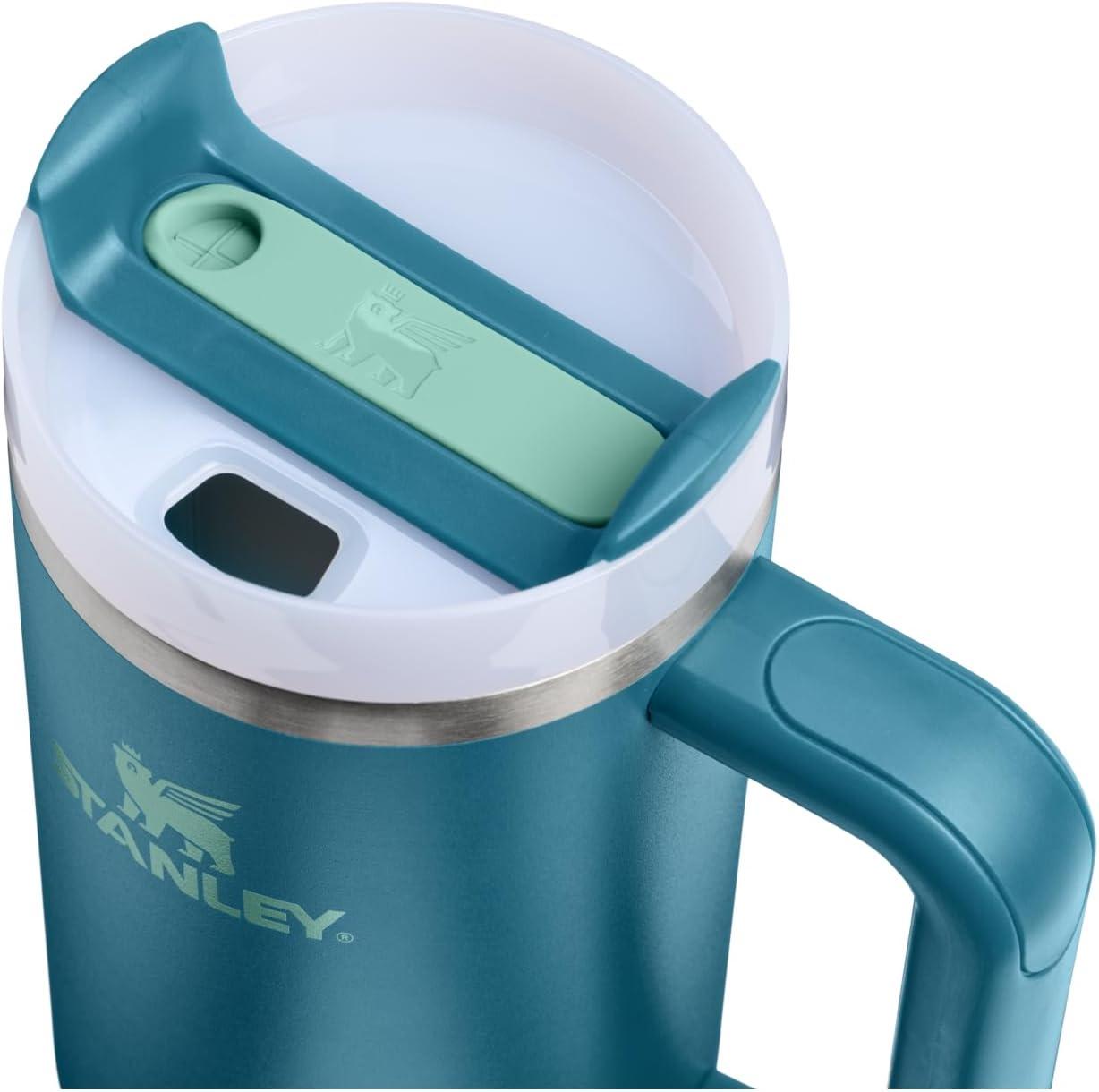 imageSTANLEY The Quencher H20 FlowState Tumbler Box 30 oz 089 L Slate Blue DriftCoastal Teal