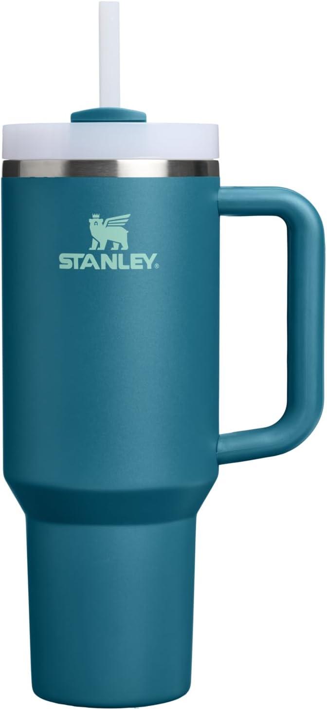 imageSTANLEY The Quencher H20 FlowState Tumbler Box 30 oz 089 L Slate Blue DriftCoastal Teal