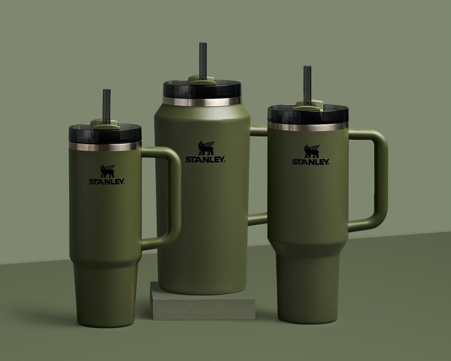 imageSTANLEY The Quencher H20 FlowState Tumbler Box 30 oz 089 L Slate Blue DriftDried Pine