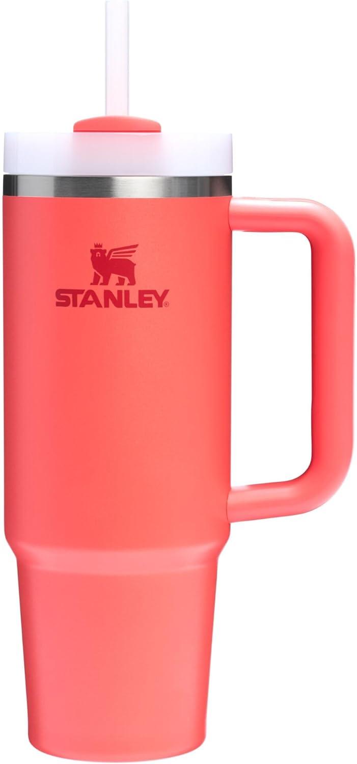 imageSTANLEY The Quencher H20 FlowState Tumbler Box 30 oz 089 L Slate Blue DriftHot Coral