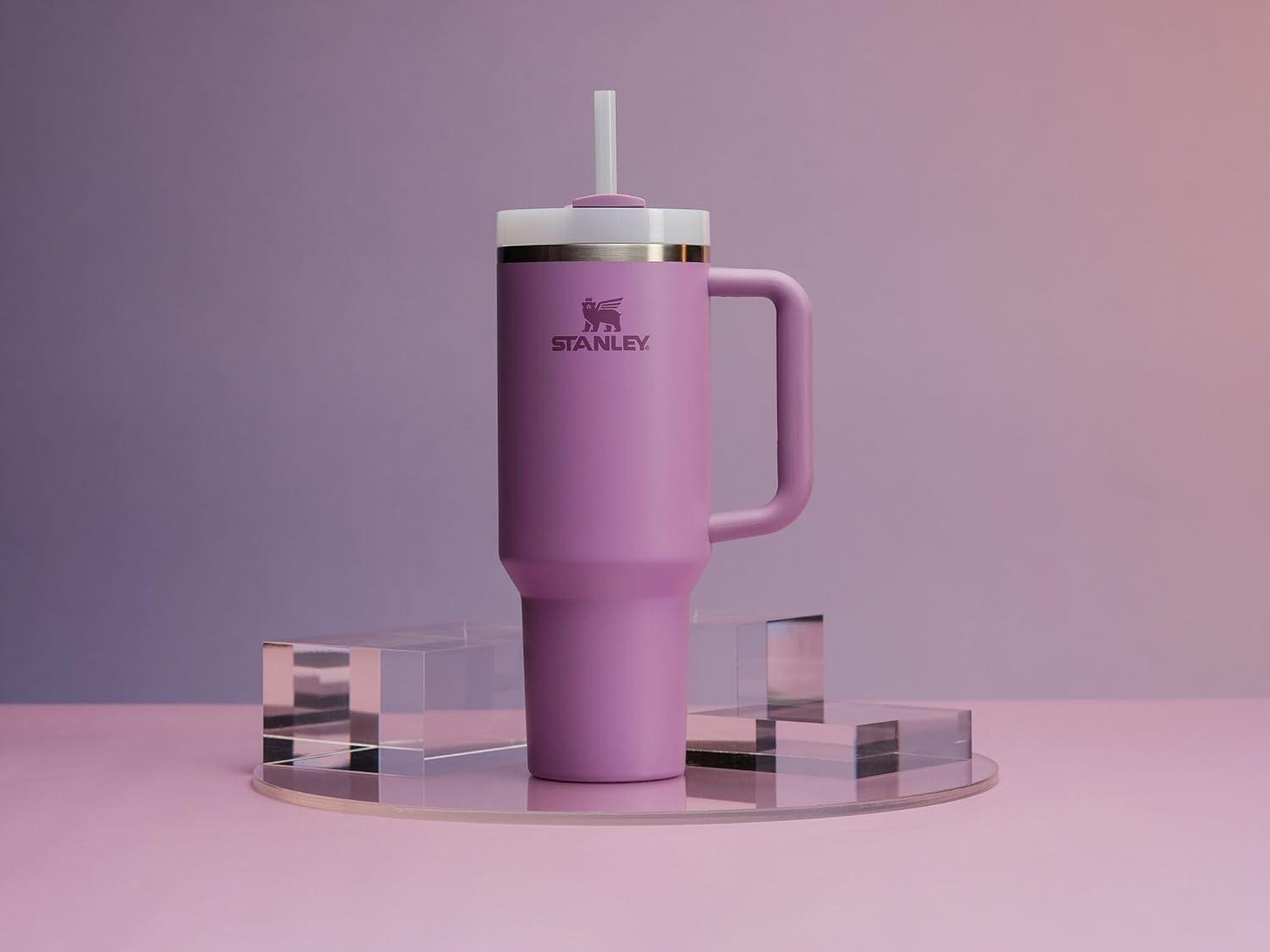 imageSTANLEY The Quencher H20 FlowState Tumbler Box 30 oz 089 L Slate Blue DriftLilac