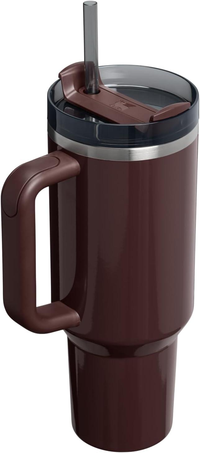 imageSTANLEY The Quencher H20 FlowState Tumbler Box 30 oz 089 L Slate Blue DriftMahogany Gloss