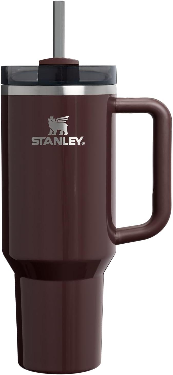 imageSTANLEY The Quencher H20 FlowState Tumbler Box 30 oz 089 L Slate Blue DriftMahogany Gloss