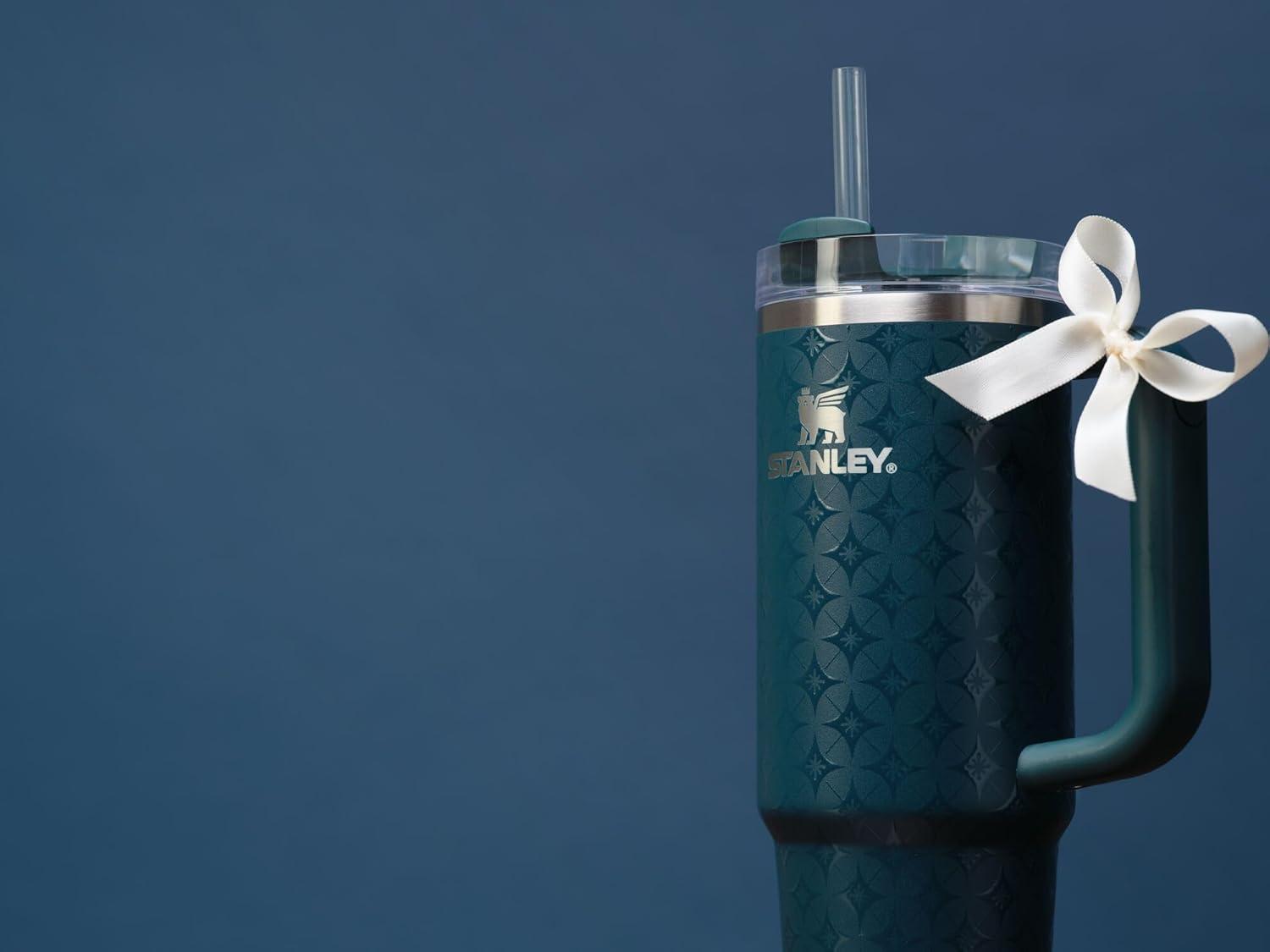 imageSTANLEY The Quencher H20 FlowState Tumbler Box 30 oz 089 L Slate Blue DriftPonderosa Star