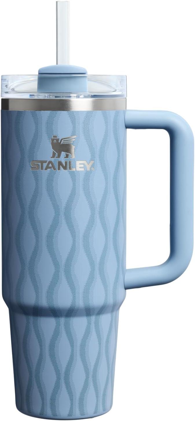 imageSTANLEY The Quencher H20 FlowState Tumbler Box 30 oz 089 L Slate Blue DriftSlate Blue Drift