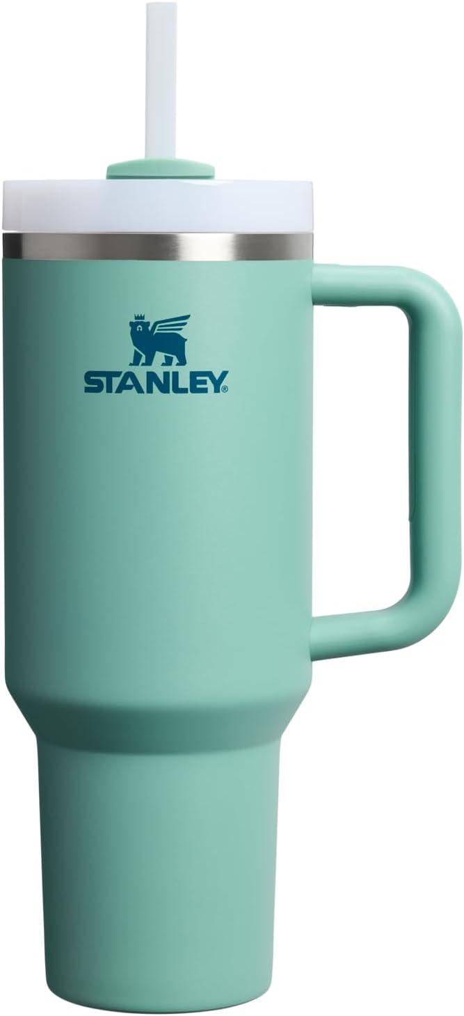 imageSTANLEY The Quencher H20 FlowState Tumbler Box 30 oz 089 L Slate Blue DriftSpring Green