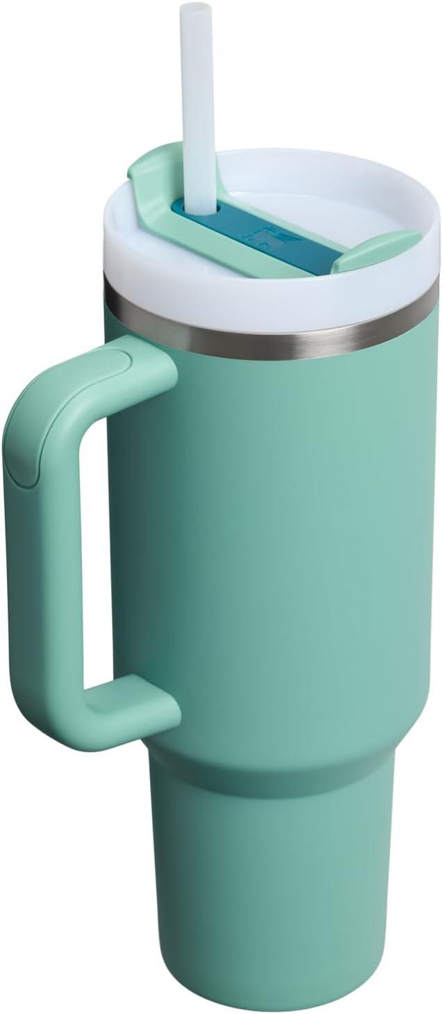 imageSTANLEY The Quencher H20 FlowState Tumbler Box 30 oz 089 L Slate Blue DriftSpring Green