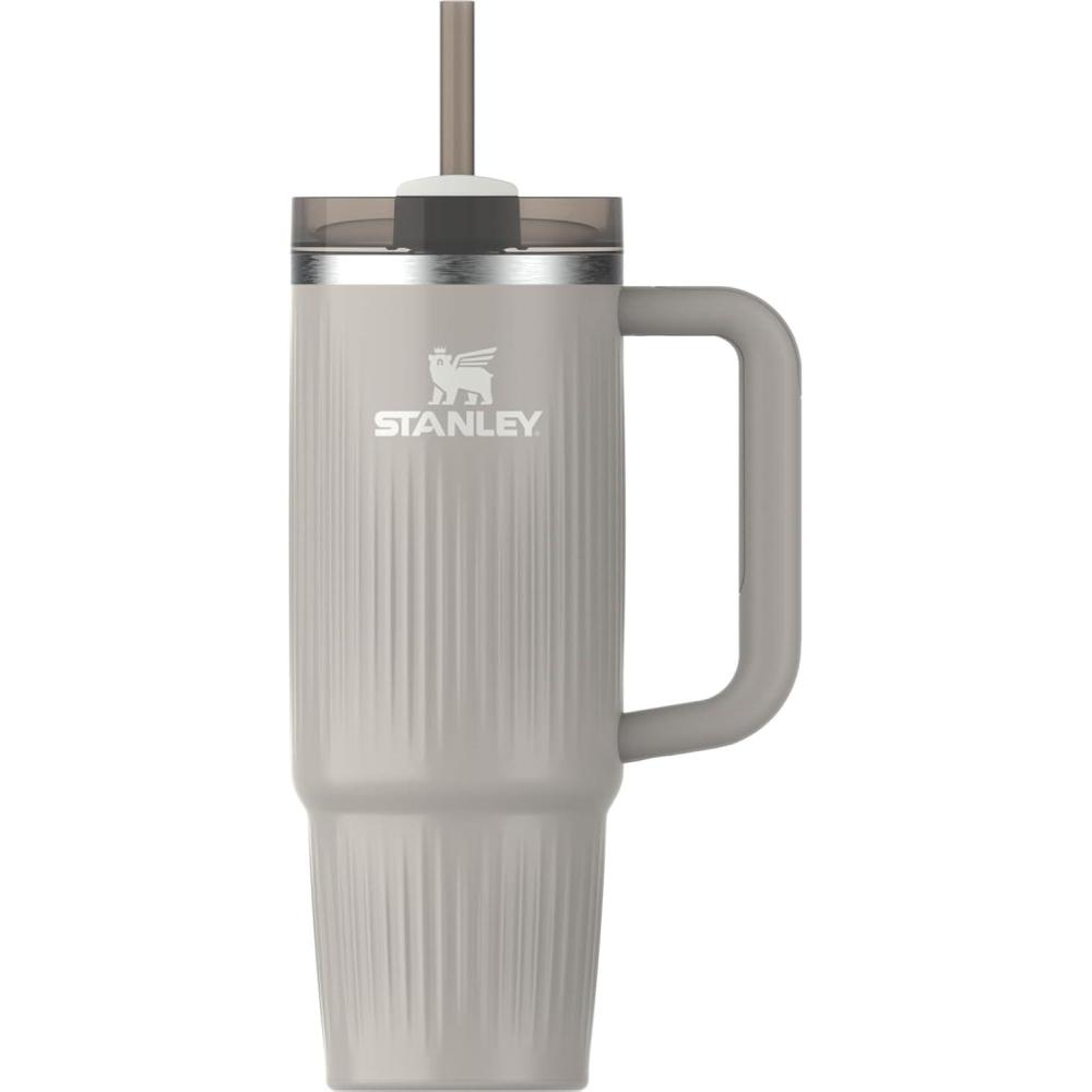 imageSTANLEY The Quencher H20 FlowState Tumbler Box 30 oz 089 L Slate Blue DriftFluted Ash Gloss