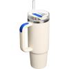 STANLEY Quencher H2.0 FlowState Stainless Steel(Oasis Cream Royal)