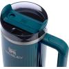 STANLEY Quencher H2.0 Tumbler with Handle and Straw 30 oz | Flowstate 3-Position Lid | Cup Holder Compatible for Travel | Insulated Stainless Steel Cup | BPA-Free | Soft Orchid(Fluted Marina Shine)