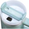 STANLEY Quencher H2.0 Tumbler with Handle and Straw 30 oz | Flowstate 3-Position Lid | Cup Holder Compatible for Travel | Insulated Stainless Steel Cup | BPA-Free | Soft Orchid(Seafoam)