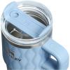 STANLEY Quencher H2.0 Tumbler with Handle and Straw 30 oz | Flowstate 3-Position Lid | Cup Holder Compatible for Travel | Insulated Stainless Steel Cup | BPA-Free | Spring Green(Slate Blue Drift)