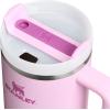 STANLEY The Quencher H2.0 FlowState™ Tumbler (Box) 30 oz / 0.89 L Slate Blue Drift(Cherry Blossom)