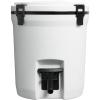 Stanley Adventure Fast Flow Water Jug 2 Gallon | Leakproof Ice Water Dispenser | Insulated Beverage Cooler | Easy Pour Spigot and Latched Foam Lid | BPA-Free(Chalk)