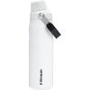 Stanley IceFlow Fast Flow Water Bottle 24 oz | Angled Spout Lid | Lightweight and Leakproof for Travel and Sports | Insulated Stainless Steel | BPA-Free | Chalk