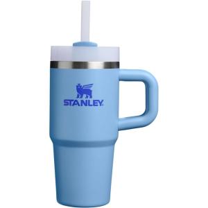 STANLEY Quencher H2.0 Tumbler with Handle and Straw 30 oz | Flowstate 3-Position Lid | Cup Holder Compatible for Travel | Insulated Stainless Steel Cup | BPA-Free | Soft Orchid(Blue Sky)