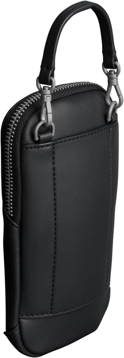 imageSTANLEY Cross Bottle Essentials Case Max Phone Wallet Keys Holder for Water Bottle Faux Leather Accessory PouchBlack