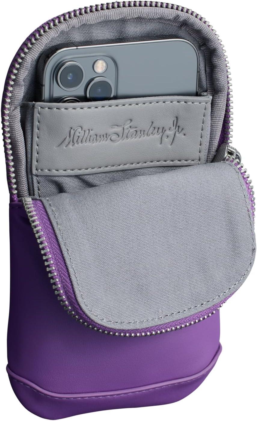 imageSTANLEY Cross Bottle Essentials Case Max Phone Wallet Keys Holder for Water Bottle Faux Leather Accessory PouchLilac