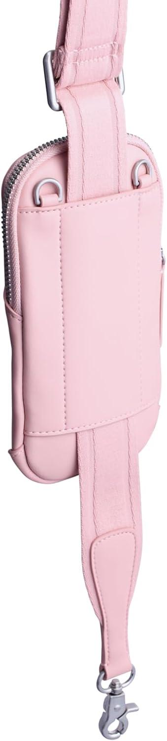 imageSTANLEY Cross Bottle Essentials Case Max Phone Wallet Keys Holder for Water Bottle Faux Leather Accessory PouchRose Quartz
