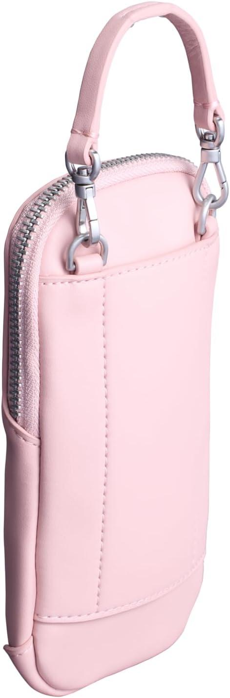 imageSTANLEY Cross Bottle Essentials Case Max Phone Wallet Keys Holder for Water Bottle Faux Leather Accessory PouchRose Quartz