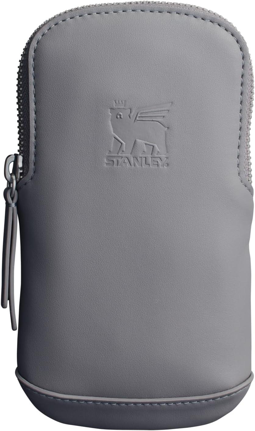 imageSTANLEY Cross Bottle Essentials Case Max Phone Wallet Keys Holder for Water Bottle Faux Leather Accessory PouchStone