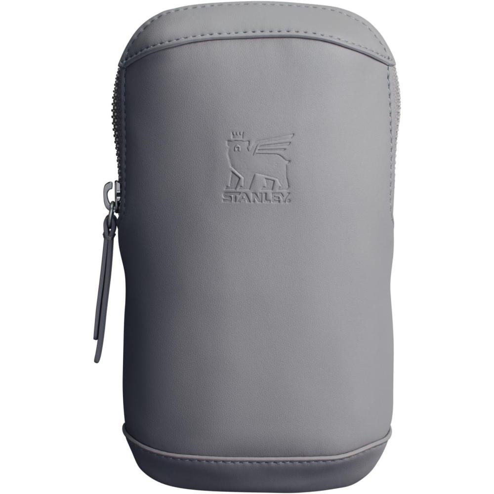 imageSTANLEY Cross Bottle Essentials Case Max Phone Wallet Keys Holder for Water Bottle Faux Leather Accessory PouchStone