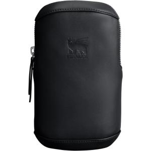 STANLEY Cross Bottle Essentials Case Max | Phone, Wallet, Keys Holder for Water Bottle | Faux Leather Accessory Pouch(Black)