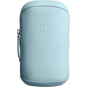 STANLEY Cross Bottle Essentials Case Max | Phone, Wallet, Keys Holder for Water Bottle | Faux Leather Accessory Pouch(Seafoam)