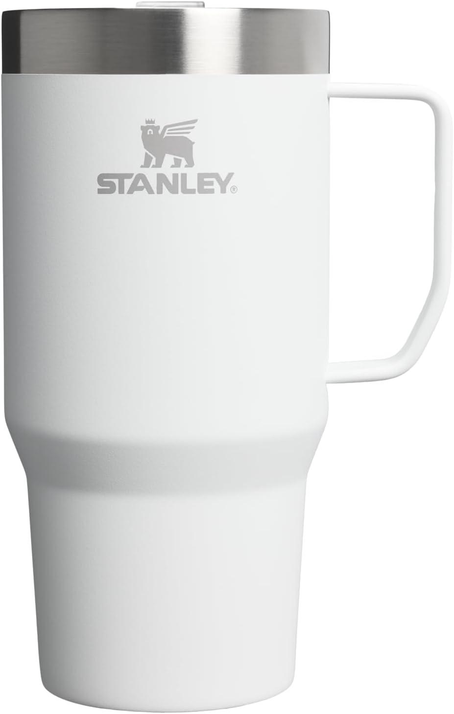 imageSTANLEY The Everyday Suburban Mug 24 oz Drink Through Lid Cup for Coffee Tea and Drinks Insulated Stainless Steel Coffee Mug BPAFree ToastFrost