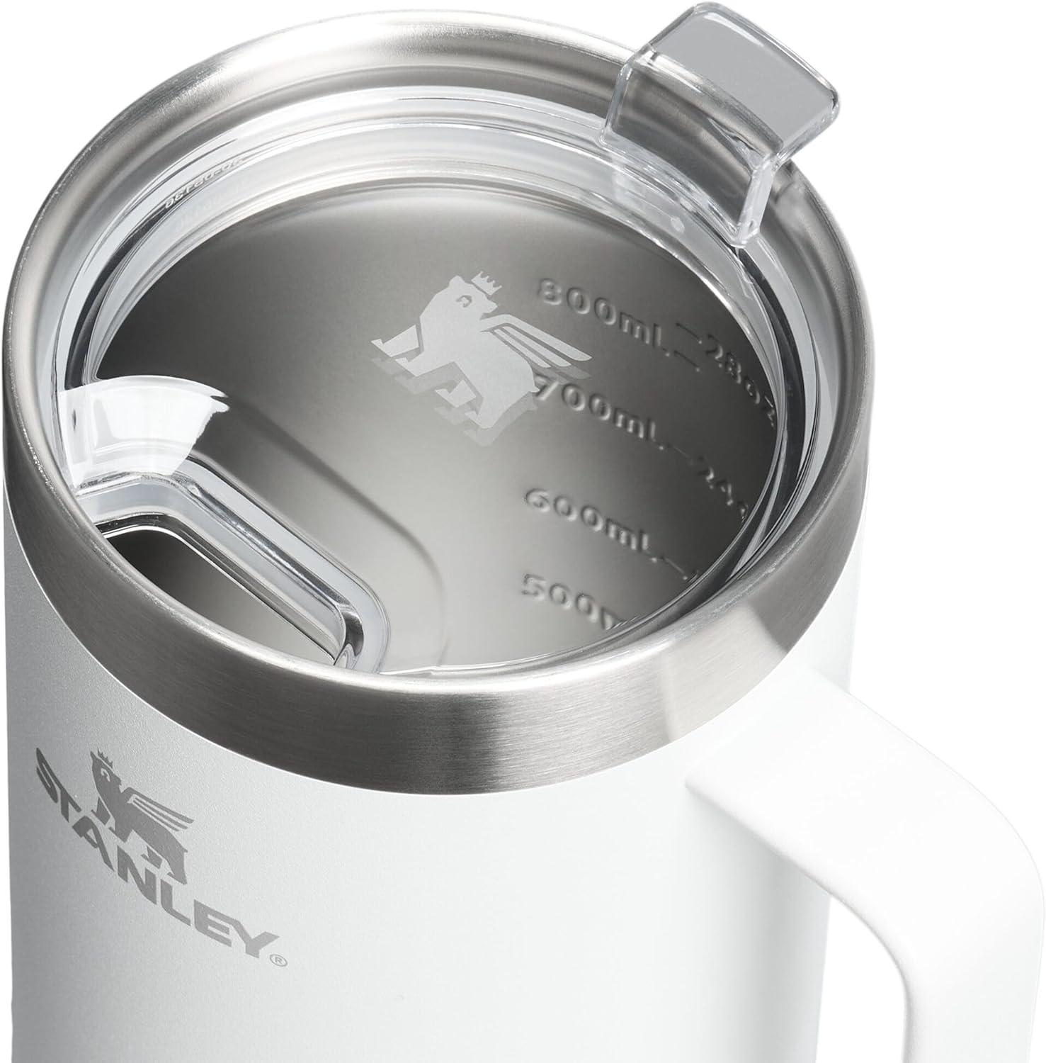 imageSTANLEY The Everyday Suburban Mug 24 oz Drink Through Lid Cup for Coffee Tea and Drinks Insulated Stainless Steel Coffee Mug BPAFree ToastFrost