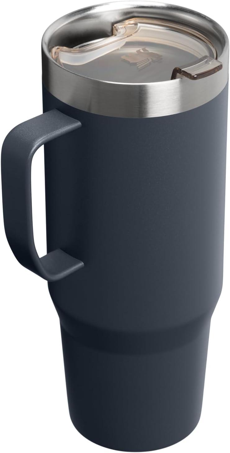 imageSTANLEY The Everyday Suburban Mug 24 oz Drink Through Lid Cup for Coffee Tea and Drinks Insulated Stainless Steel Coffee Mug BPAFree ToastTwilight
