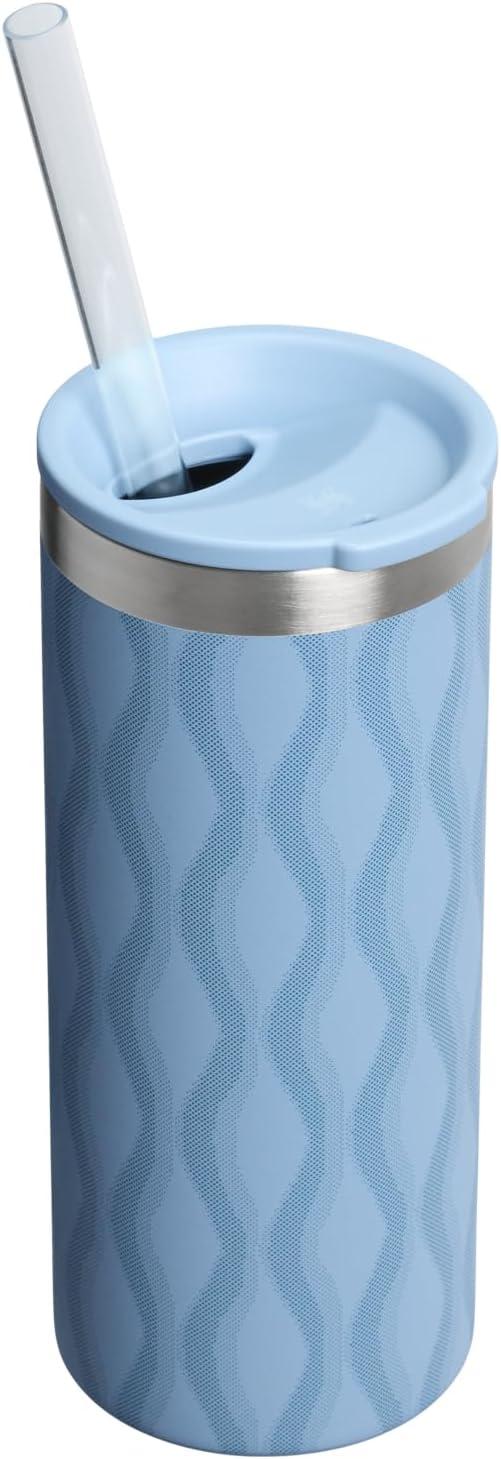 imageStanley Everyday Can Cooler Cup Beer Seltzers Soda and Energy Drinks Doubles as Tumbler Insulated Stainless Steel Drink Holder BPAFreeSlate Blue Drift