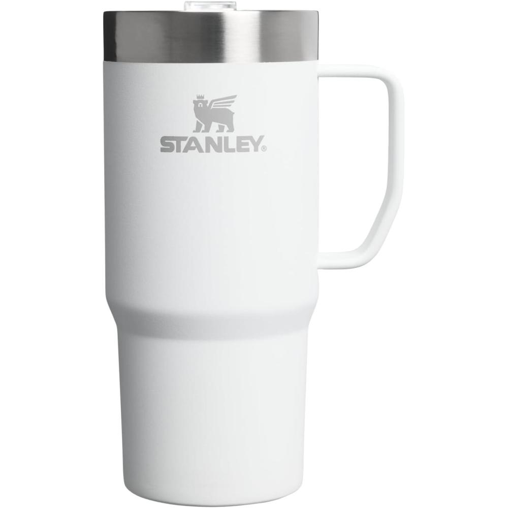 imageSTANLEY The Everyday Suburban Mug 24 oz Drink Through Lid Cup for Coffee Tea and Drinks Insulated Stainless Steel Coffee Mug BPAFree ToastFrost
