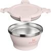 STANLEY Adventure Fresh-to-Table Leakproof Bowl 1 qt | Vacuum Insulated Food Container | FreshVac Airtight Lid | Packable for Lunch & Meal Prep | Stainless Steel | BPA-Free | Dishwasher Safe | Frost(Rose Quartz)
