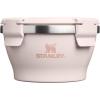 STANLEY Adventure Fresh-to-Table Leakproof Bowl 1 qt | Vacuum Insulated Food Container | FreshVac Airtight Lid | Packable for Lunch & Meal Prep | Stainless Steel | BPA-Free | Dishwasher Safe | Frost(Rose Quartz)