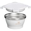 STANLEY Adventure Fresh-to-Table Leakproof Bowl 1 qt | Vacuum Insulated Food Container | FreshVac Airtight Lid | Packable for Lunch & Meal Prep | Stainless Steel | BPA-Free | Dishwasher Safe | Frost(Frost)