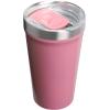 STANLEY Everyday Tumbler | Press Fit Drink Through Lid | Beverage, Coffee, and Cocktail Cup | Insulated Stainless Steel Wine Glass | BPA-Free(Port Shimmer)