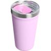 STANLEY Everyday Tumbler | Press Fit Drink Through Lid | Beverage, Coffee, and Cocktail Cup | Insulated Stainless Steel Wine Glass | BPA-Free(Soft Orchid)