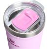 STANLEY Everyday Tumbler | Press Fit Drink Through Lid | Beverage, Coffee, and Cocktail Cup | Insulated Stainless Steel Wine Glass | BPA-Free(Soft Orchid)