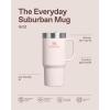 STANLEY The Everyday Suburban Mug | 24 oz | Drink Through Lid | Cup for Coffee, Tea and Drinks | Insulated Stainless Steel Coffee Mug | BPA-Free | Coastal Teal Gloss(Frost)